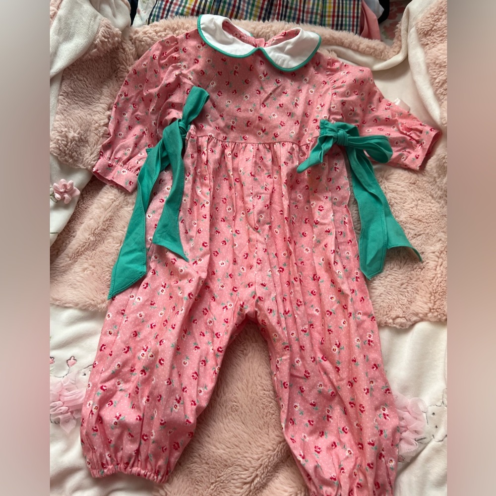 Baby girl long romper